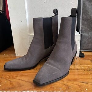Rag & Bone Joni Italian Suede Chelsea Ankle Boots NWOT